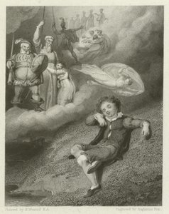 I sogni del giovane Shakespeare da Richard Westall